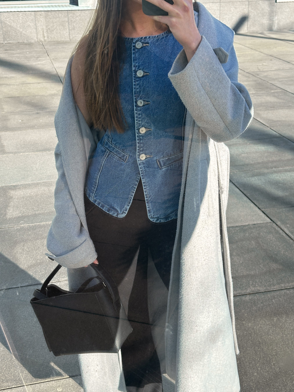 ONLGIULINA Denim Vest - Blå